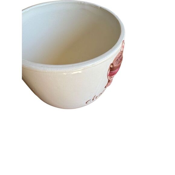 French Café Hot Chocolate Ceramic Pitcher Pot 42 Ounce Capacity & Set of 4 mugs - Picture 5 of 13